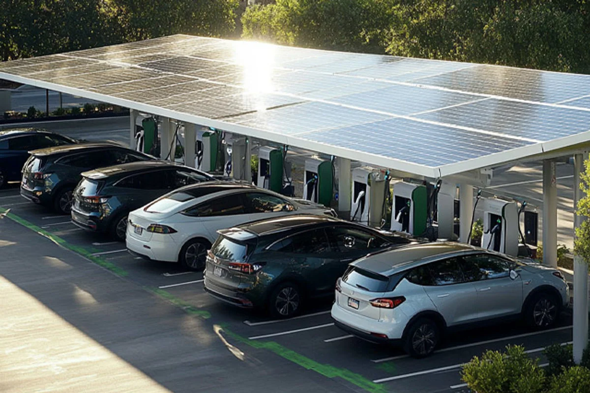 EV charger installation and construction